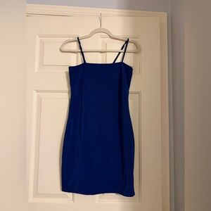 Lucca Couture Royal Blue Mini Dress
